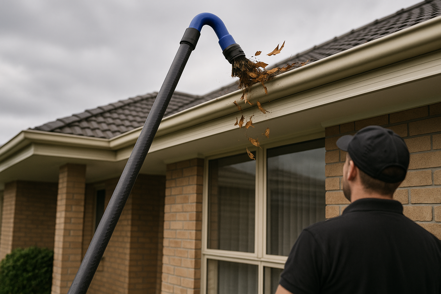 Trailer vacuum (FX20) gutter cleaning equipment